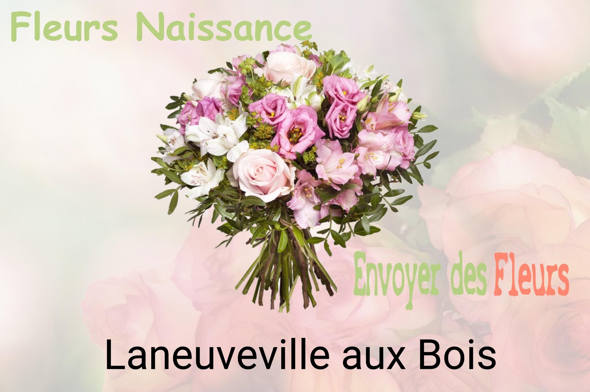 Bouquet de fleurs de naissance livré à Laneuveville-aux-Bois