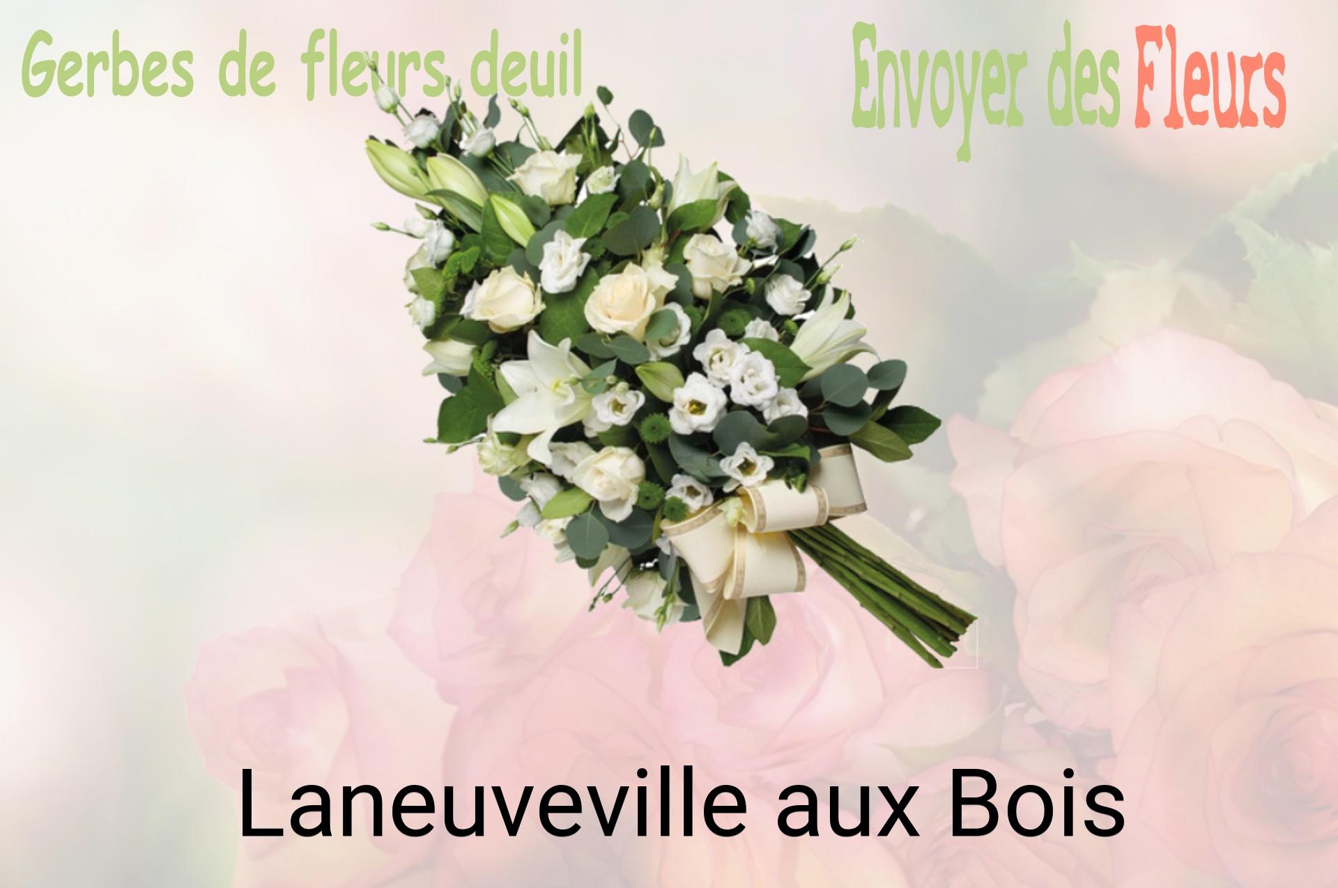 Gerbe de fleurs de deuil livrée à Laneuveville-aux-Bois